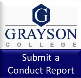 Click here to access the Conduct Reporting form
